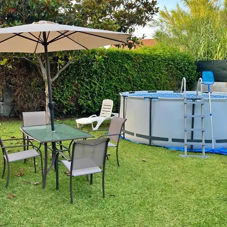 別荘 Galihost - Casa Con Piscina A 100 Metros De La Playa, En サンシェンショ
